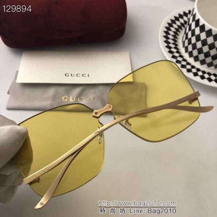 GUCCI古馳 倪妮走秀款 原單正品 2019新款 GG0352S 女款太陽鏡  lly1614